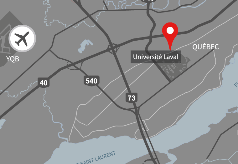 L'universit Laval dans la ville de Qubec