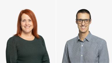 Christine Hamel et André Plamondon