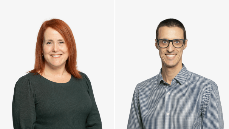 Christine Hamel et André Plamondon