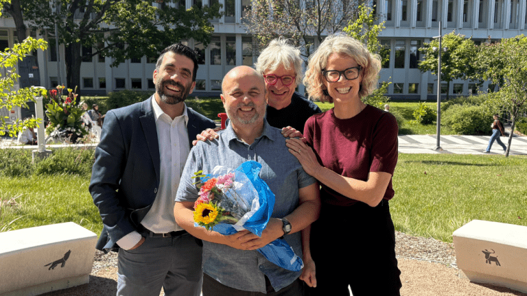 Simon Viviers, Marcelo Balboa, Frédéric Saussez et Isabelle Ruelland